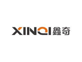 李賀的XINQI 鑫奇logo設(shè)計