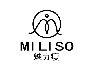 張俊的魅力瘦   MI LI SOlogo設(shè)計(jì)