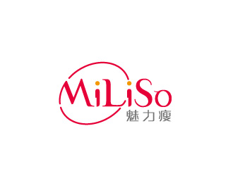 周金進的魅力瘦   MI LI SOlogo設計