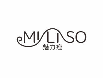 林思源的魅力瘦   MI LI SOlogo設(shè)計(jì)