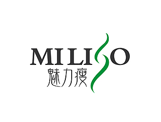 秦曉東的魅力瘦   MI LI SOlogo設計