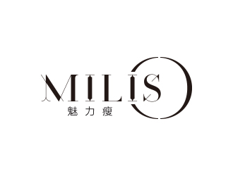 孫金澤的魅力瘦   MI LI SOlogo設計