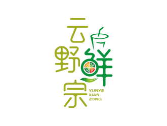 張俊的云野鮮宗logo設(shè)計