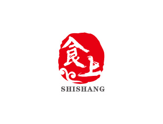 周金進的食上logo設(shè)計