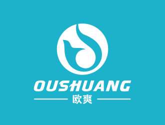 姜彥海的歐爽  OUSHUANGlogo設(shè)計(jì)