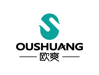 張俊的歐爽  OUSHUANGlogo設(shè)計(jì)