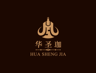 黃安悅的華圣珈HUA SHENG JIAlogo設(shè)計