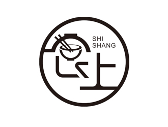 趙鵬的食上logo設(shè)計