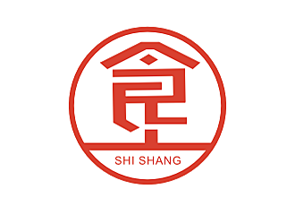 勞志飛的食上logo設(shè)計