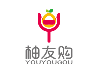 張俊的柚友購電商平臺字體logologo設計