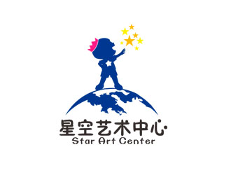 郭慶忠的星空藝術中心logo設計