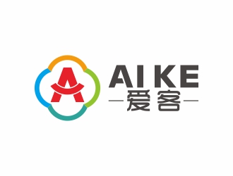 劉小勇的愛(ài)客logo設(shè)計(jì)