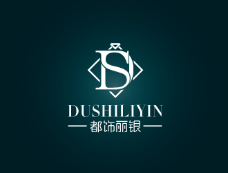 連杰的都飾麗銀logo設(shè)計