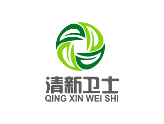 陳川的清新衛(wèi)士logo設計