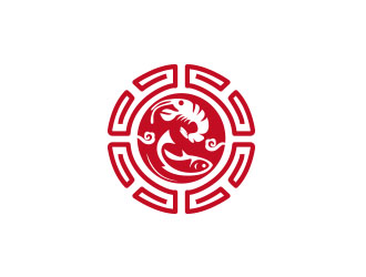 朱紅娟的何氏蝦神. 酸菜魚(yú)logo設(shè)計(jì)