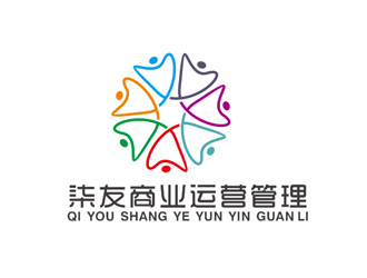 盛銘的安徽柒友商業(yè)運(yùn)營(yíng)管理有限公司logo設(shè)計(jì)