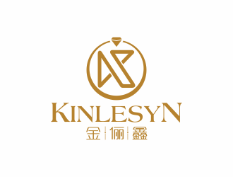 何嘉健的Kinlesyn 金儷鑫logo設計