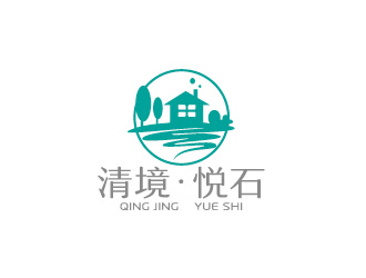 周金進的清境 ? 悅石logo設計