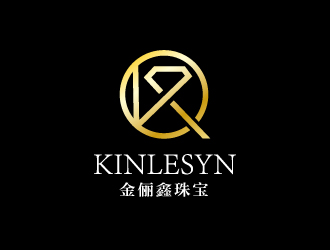 連杰的Kinlesyn 金儷鑫logo設計