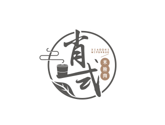 黃安悅的肖式米粉肉logo設(shè)計