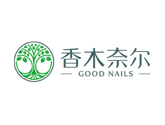 鐘炬的香木奈爾/Good Nailslogo設(shè)計(jì)