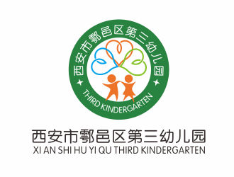 魏璞的西安市鄠邑區(qū)第三幼兒園logo設(shè)計(jì)