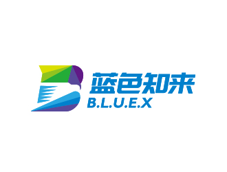 黃安悅的上海藍色知來科技有限公司logo設計