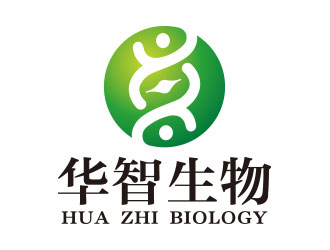 向正軍的華智生物科技股份有限公司logo設(shè)計