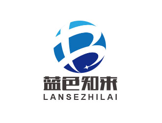 朱紅娟的上海藍色知來科技有限公司logo設(shè)計