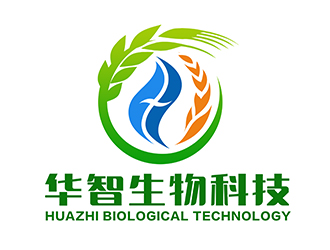 潘樂的華智生物科技股份有限公司logo設(shè)計