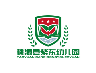 孫金澤的桃源縣紫東幼兒園logo設(shè)計(jì)