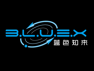 連杰的上海藍色知來科技有限公司logo設計