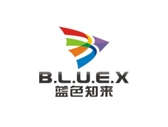 曾翼的上海藍色知來科技有限公司logo設計