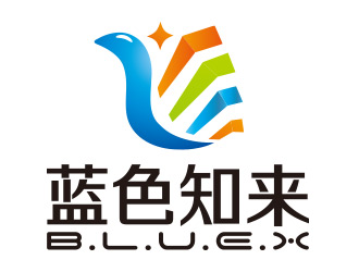 向正軍的上海藍色知來科技有限公司logo設計