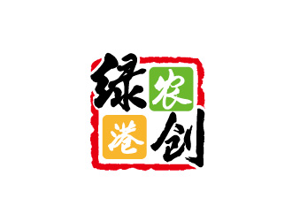 周金進(jìn)的綠港農(nóng)創(chuàng)logo設(shè)計(jì)