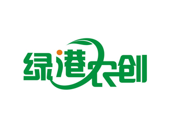 孫永煉的綠港農(nóng)創(chuàng)logo設計