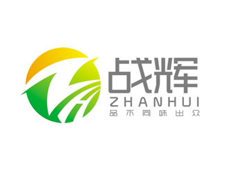 趙鵬的戰(zhàn)輝農產品商標設計logo設計