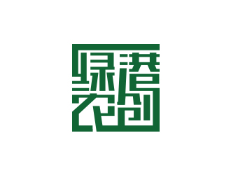 孫金澤的綠港農(nóng)創(chuàng)logo設計