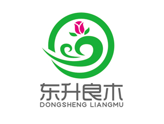 趙鵬的東升良木（北京）花藝有限責任公司logo設計