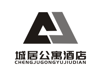 李杰的城居公寓酒店logo設(shè)計(jì)