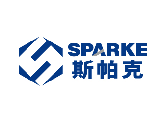 張俊的品牌：sparke ，公司名稱：秦皇島斯帕克技術(shù)工程有限公司logo設(shè)計(jì)