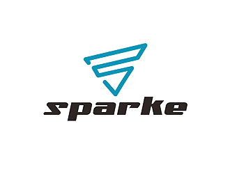 秦曉東的品牌：sparke ，公司名稱：秦皇島斯帕克技術工程有限公司logo設計