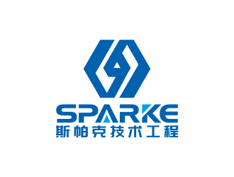 何嘉健的品牌：sparke ，公司名稱：秦皇島斯帕克技術(shù)工程有限公司logo設(shè)計(jì)