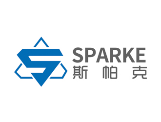 趙鵬的品牌：sparke ，公司名稱：秦皇島斯帕克技術(shù)工程有限公司logo設(shè)計(jì)