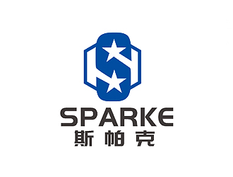 盛銘的品牌：sparke ，公司名稱：秦皇島斯帕克技術(shù)工程有限公司logo設(shè)計