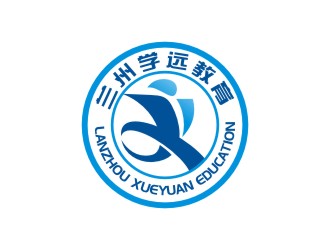 曾翼的蘭州學遠教育logo設計