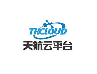 秦曉東的THCLOUD   天航云平臺logo設(shè)計