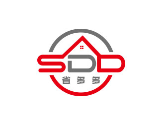 朱紅娟的省多多家居建材logo設計