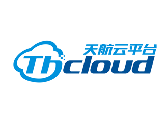 譚家強的THCLOUD   天航云平臺logo設(shè)計