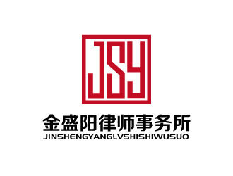 張俊的金盛陽律師事務所logo設計